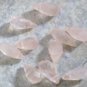 Rose Quartz 12x6mm (25 Sidedrill Faceted Drops) 54 Ct