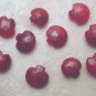 RUBY 7-8mm (5 Sidedrill Faceted Coin) Briolette 11.5Ct