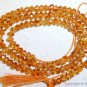 CITRINE 3.5mm FACETED Rondell Gemstone Beads 14" strand