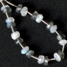 Labradorite / Rainbow Moonstone Faceted Rondelle (4.5-5 mm diameter) 73-21