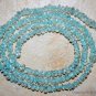 Aquamarine 2.5-3mm diameter Faceted Rondelle Gemstone Beads 7"/14" strand