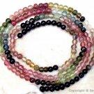 TOURMALINE Round 2-2.5 mm Tiny Gemstone Beads 14" and 7" strand - Pick a length
