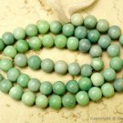 OPAL Green 6-6.5mm Round Gemstone Beads 13" strand