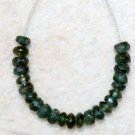 Precious EMERALD 4-4.5mm (50/20 Faceted Rondelle) Gemstone Beads Select-A-Lot