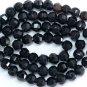 GORGEOUS BLACK ONYX 3.5-4mm FACETED ROUND (20 Loose Beads)