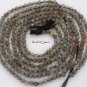 Labradorite with Fire 4-4.5mm Round Gemstone Beads 14.5" strand