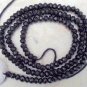 Micro Faceted SPINEL BLACK 3.5mm FACETED RONDELLE 14" Strand - Pick-A-Lot