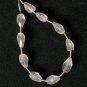 Faceted Rose Quartz (10 Gorgeous Topdrill Drops) 8-10mm long 73-19