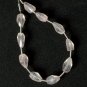 Faceted Rose Quartz (10 Gorgeous Topdrill Drops) 8-10mm long 73-19