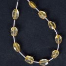 Gorgeous Faceted Citrine Oval (9-11mm) 10 Pcs Mini Strand 73-3
