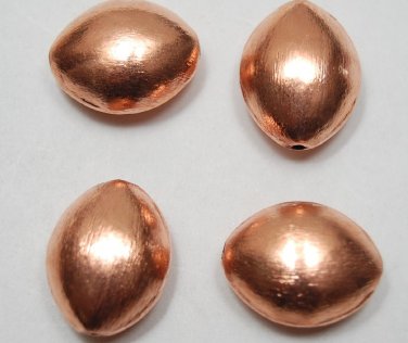 Copper Cabochon Oval 20mm long x 16mm wide (4 Spacer) Beads