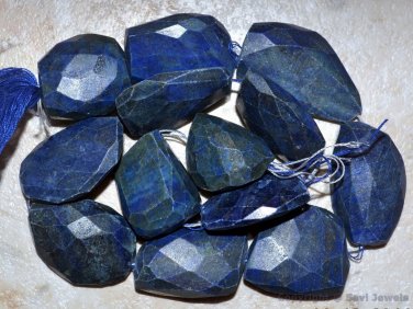 LAPIS JUMBO 28-47mm long (1 Loose Faceted Tumble Nugget) Select-A-Size