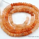 Multi Moonstone 3-4mm Faceted Rondelle Gemstone Beads 13.5" str (Select-a-Size)