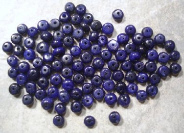 WHOLESALE SAPPHIRE 4.5mm (50 Plain Rondell) 32Ctw FREE SH