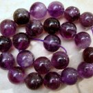 Amethyst 8-9mm Round Gemstone Beads 7" Str Low Quality "Grade B" (Select-A-Size)