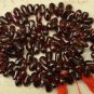 GARNET 6-9mm Sidedrill Drops Gemstone Beads 14" Str Low Quality "Grade B"