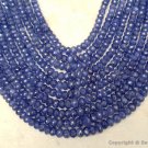 Precious SAPPHIRE 3mm-5mm Graduated FACETED Rondelle Gemstones 6" Str 30 Ctw A++