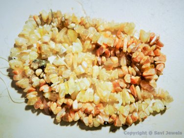 Multi Moonstone 4-8mm Chips Gemstone Beads 36" long strand - lot of beads