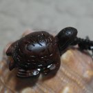 Handmade Wooden Sea Turtle Key Chain