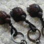 Three Handmade Wooden Sea Turtle Key Chains