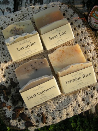 4 Natural soap for WORLD RECIPE COLLECTION by srann handcrafted soap