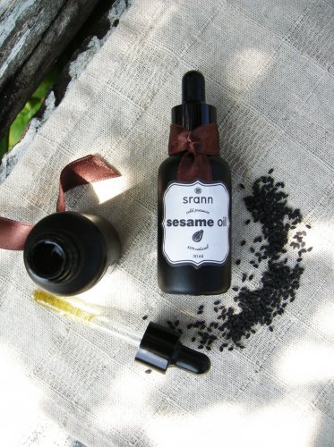 cold pressed BLACK SESAME OIL by srann handcrafted soap