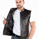 Sons of Anarchy Leather Motorcycle Biker Club Vest