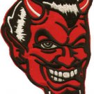 Winking Devil Motorcycle Biker Vest Patch