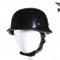German Novelty Shiny Black Helmet -  Free Shipping