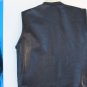 Concealed Carry Leather Outlaw Biker Club Vest