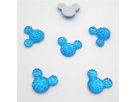 Mickey Blue Flatbacks