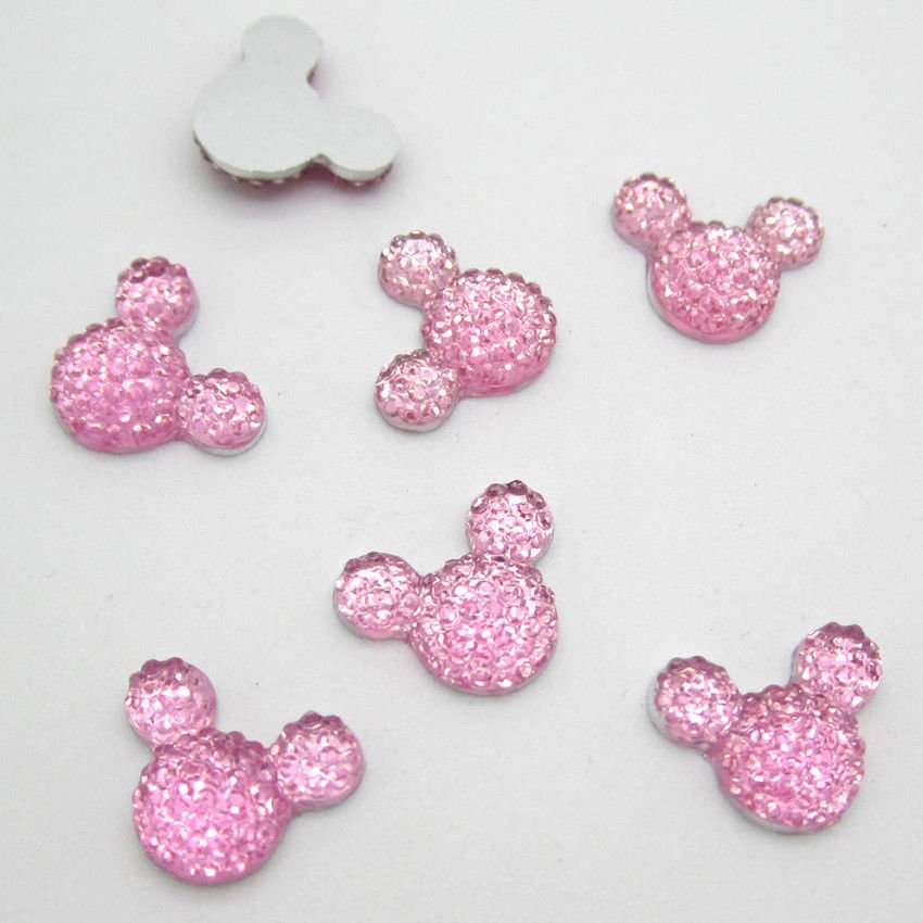 Mickey Pink Flatbacks