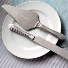 Brushed Rhinestone Cake Serving Set  - Personalized