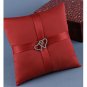 "With All My Heart" Pillow - Choose color Claret or White