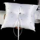 Starlight Ring Pillow with Swarovski crystals