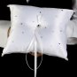 Starlight Ring Pillow with Swarovski crystals