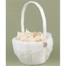  "To Thee I Wed" Flower Basket - Ivory or White