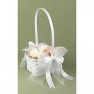 "He Loves Me" Flower Wicker Basket