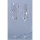 Gold or Silver Swirl Flutes