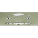 Heart Wedding Unity Candle Stands - Gold or Silver
