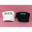 "Together at Last" Mr & Mrs Visors - Wedding Honeymoon Gift