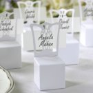 Miniature Chair Wedding Place Card Holder and Favors Box (set of 12)