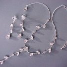 Dandelion Necklace and Earrings Set