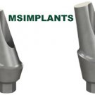 Angulated Titanium abutment internal hex connection