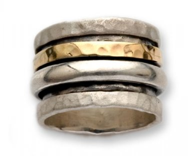 Buy new 925 sterling silver solid spinner mens ring size sz 9 10 11 12 R234