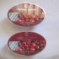 2 Colonial Candle Simmer Snaps"WHITE OAK & BERRY" 2.4 oz wax melts/ tarts