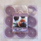 Colonial Candle ~~TROPICAL FIG~~Scented Tea Lights 9/ pack New