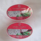 2 Colonial Candle Simmer Snaps"DRAGON FRUIT" 2.4 oz wax melts/ tarts