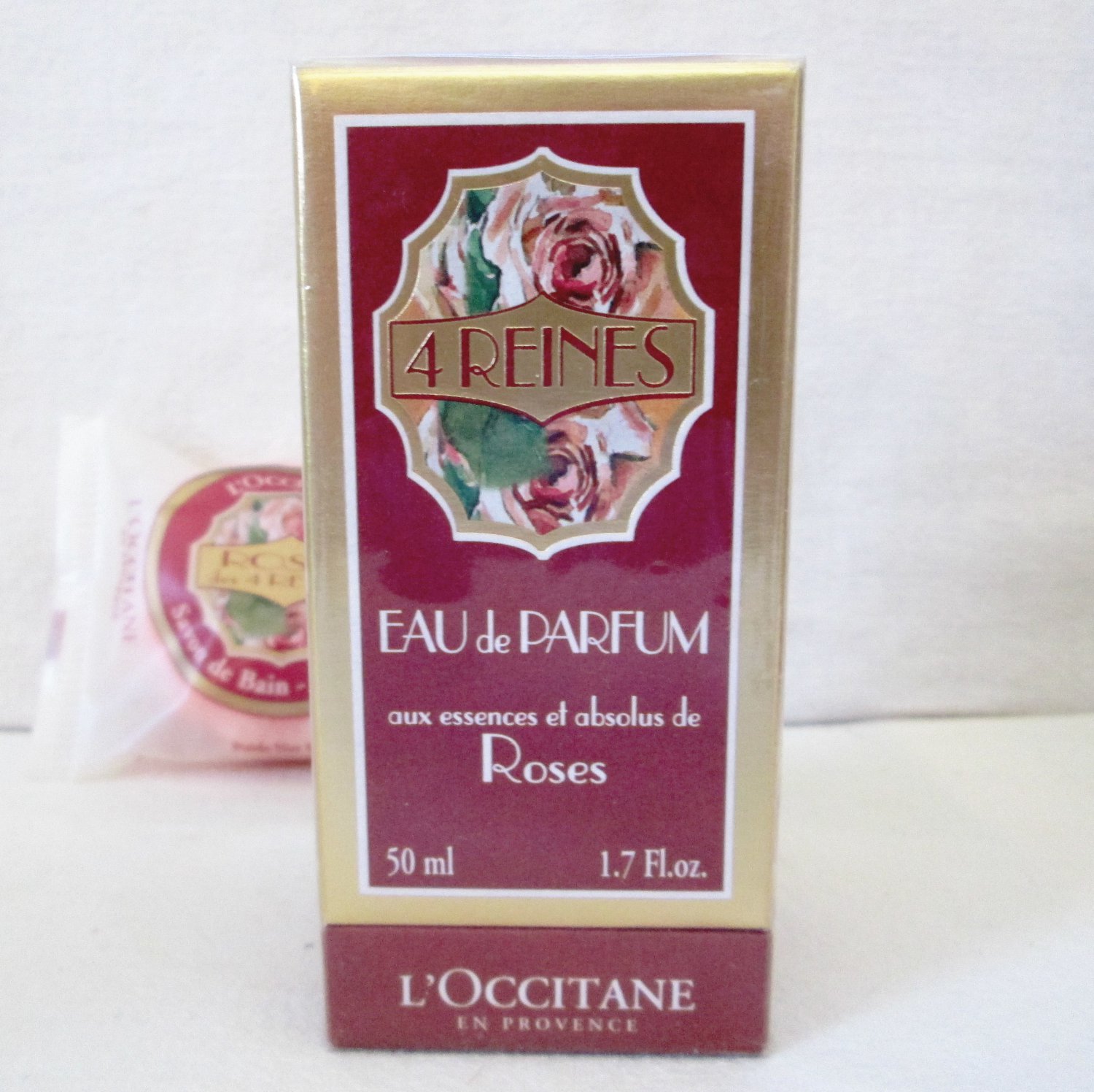 L'Occitane  ~4 REINES~ 1.7 oz Four Reines EDP, boxed sealed & Gift soap