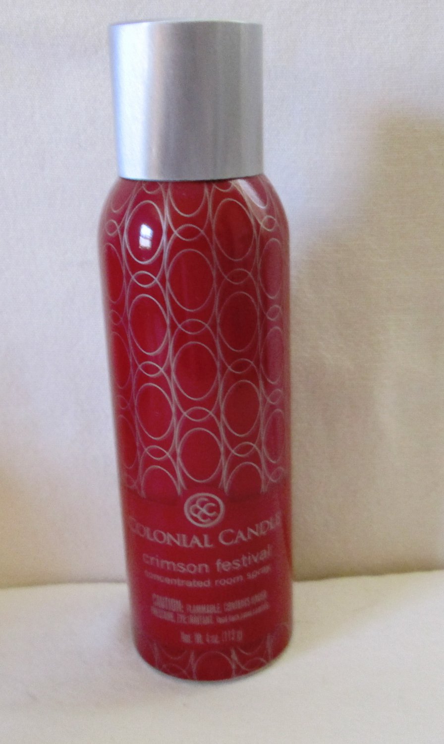Colonial Candle Room Spray CRIMSON FESTIVAL 4 oz